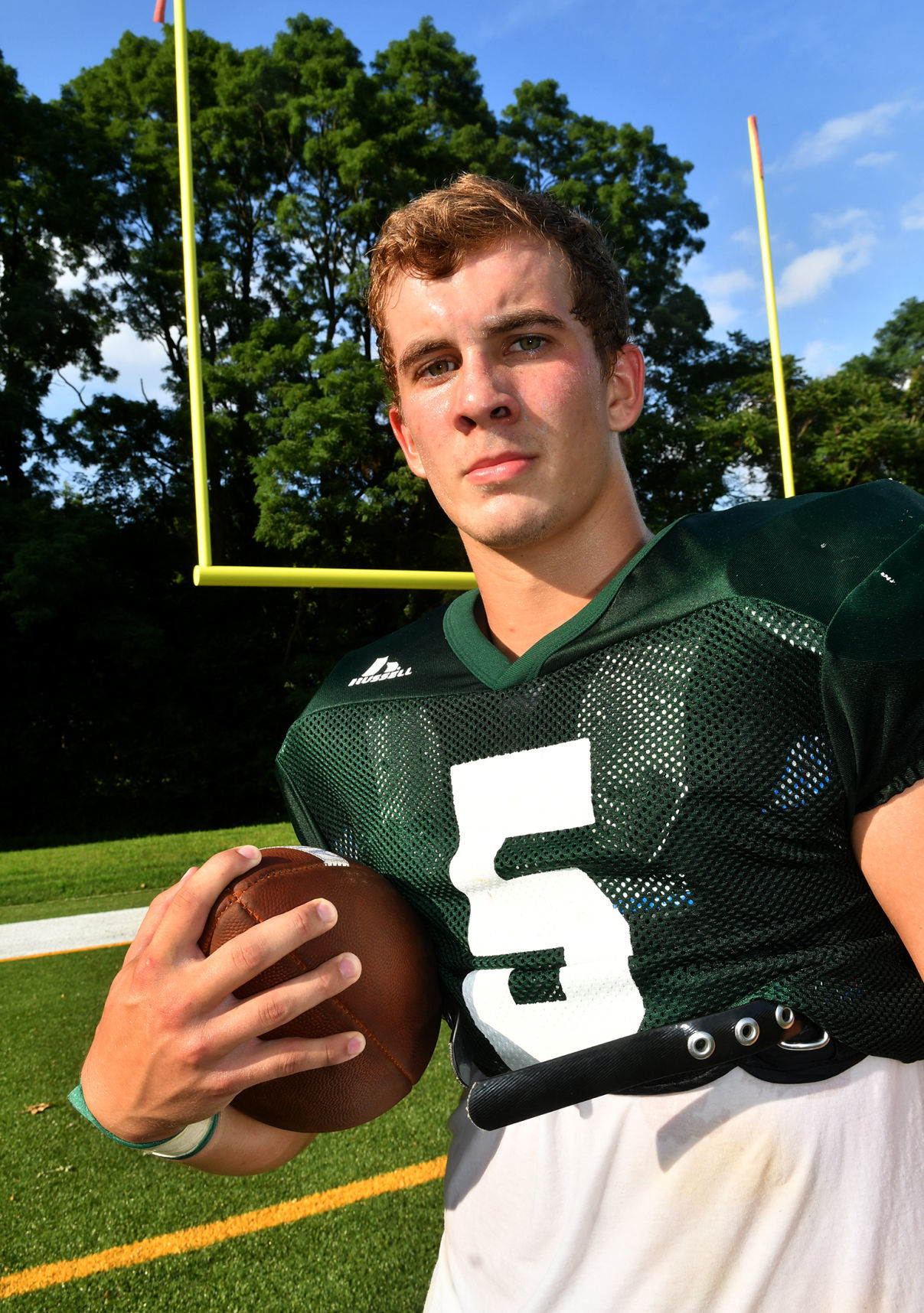 Alleman football practice